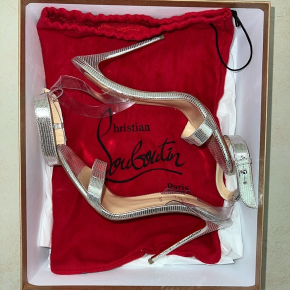 CHRISTIAN LOUBOUTIN
Jonatina 100MM Leather Sandals - Picture 1 of 4